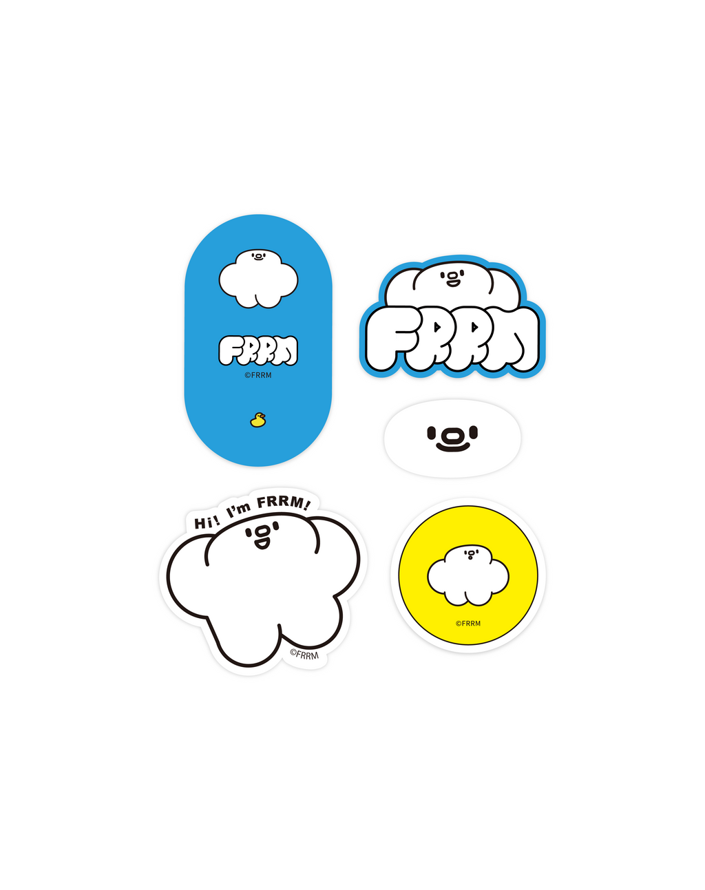 FRRM STICKER SET B
