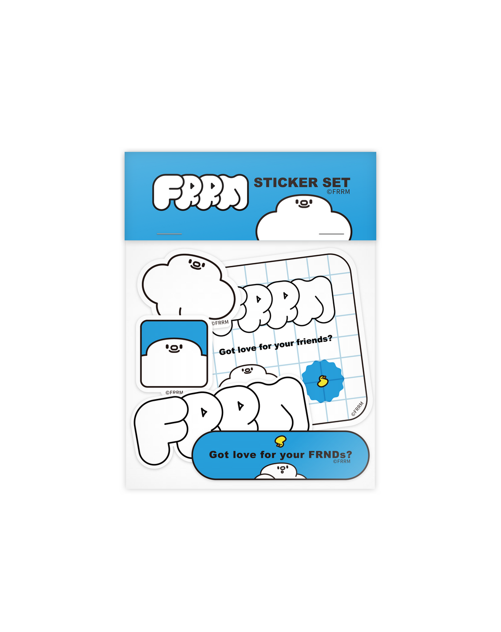FRRM STICKER SET A